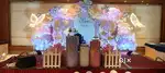 Balloon and flowers decoration