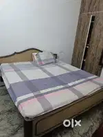 Double Bed & Almirah