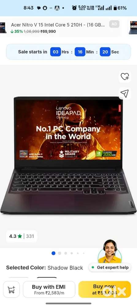 Lenovo IdeaPad gaming