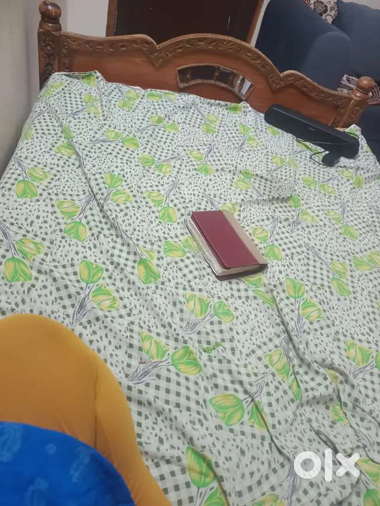 Cot with bed