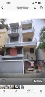 Independent triplex 3.5 bhkhouse for rent