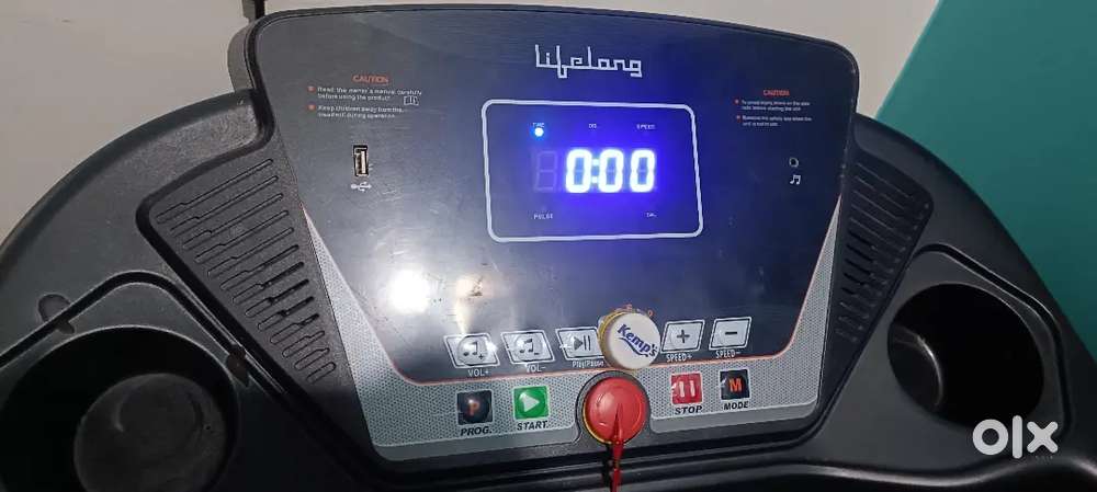 Lifelong Motorized Treadmill with, Bluetooth Speaker