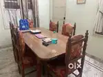 Dining table with 6 chairs
