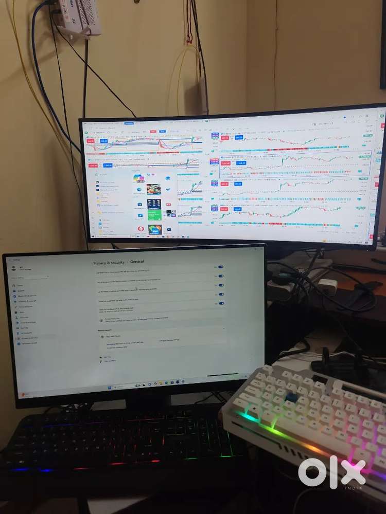 Treding computer 2monitars