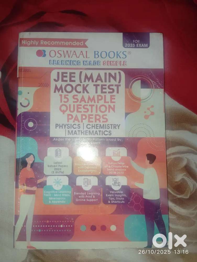 Jee mains mock test (oswal books)