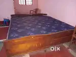 Double pure saguan bed @10000