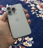 Iphone 15 pro 128gb natural titanium brand new condition phone