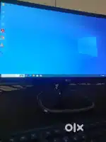 Computer with monitor CPU