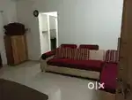 Fridge, Sofa,  Bed, Gas cylinder, Dying Table, With furniture