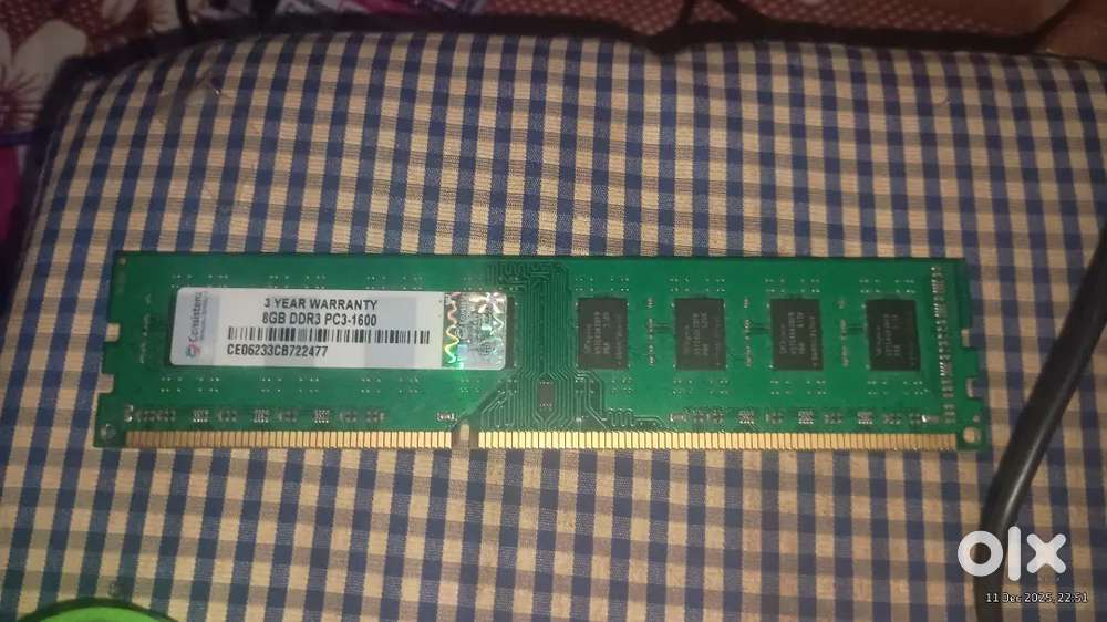 8 gb ddr3 ram urgent sell