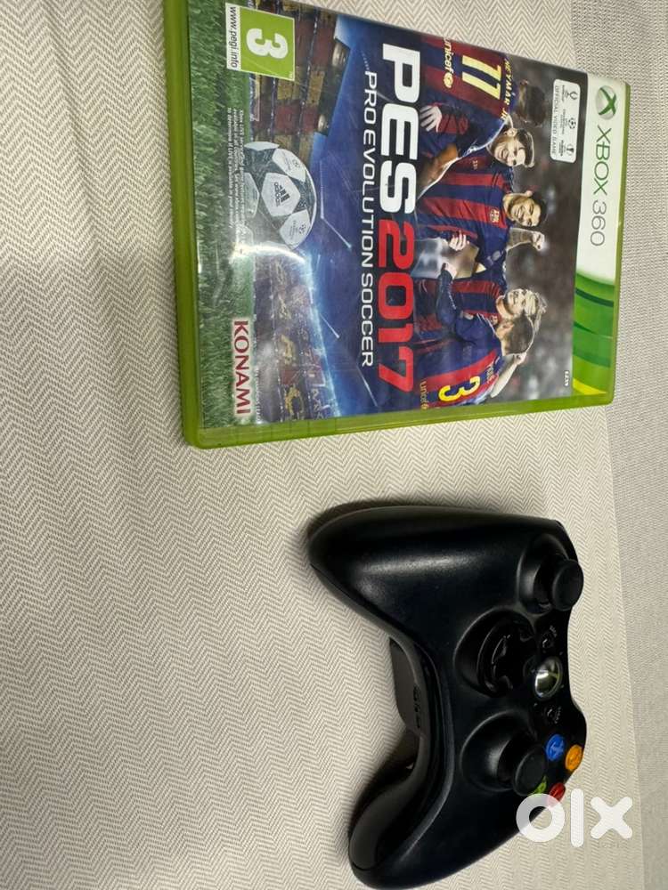 Xbox 360 controller and PES 17