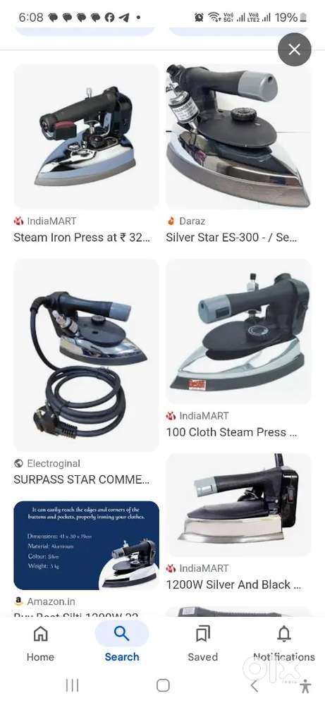 Steam iron repair sevice