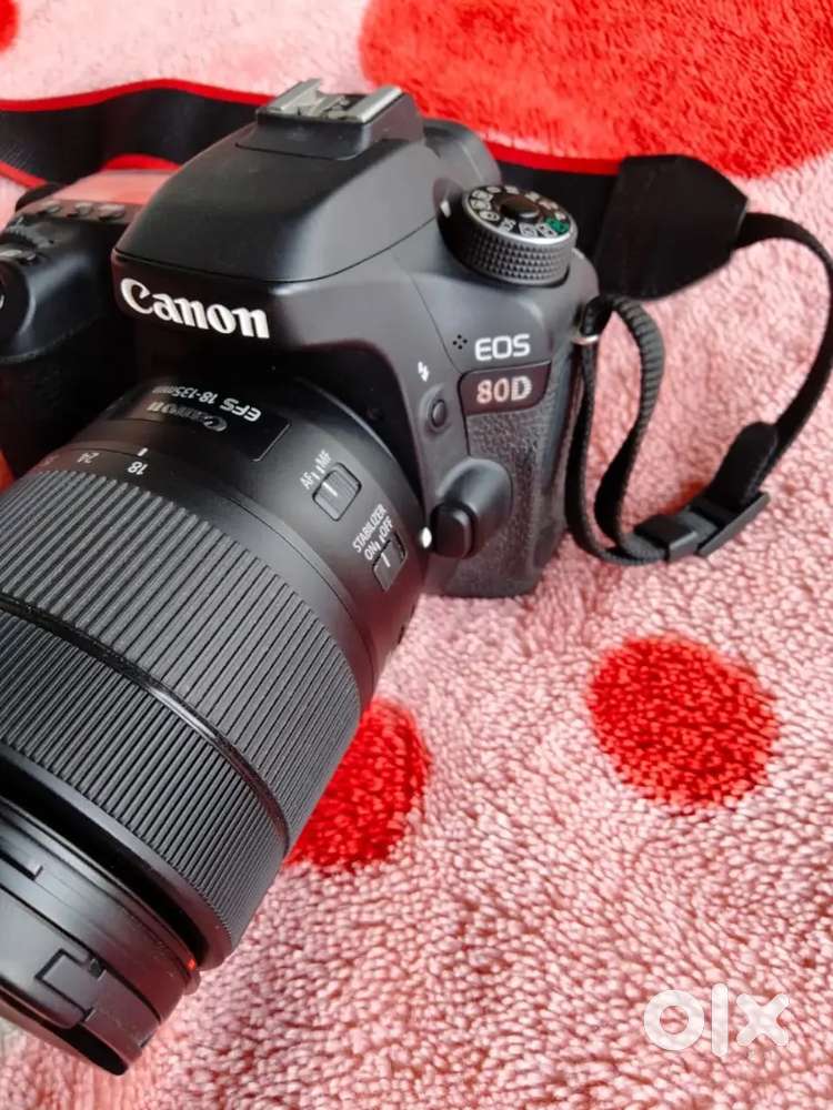 Canon Camera 80D DSLR With All Accessories