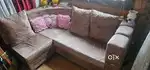 Sofa set with corner