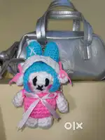 Handmade Cute miffy Keychain doll for sale