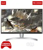 LG 27 Inch 27UK650 4K-UHD Gaming Monitor (Pre-owned)
