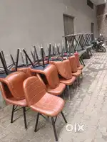 Cafe chair and table