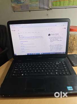 Taptop dell only for study . Selling because not in use