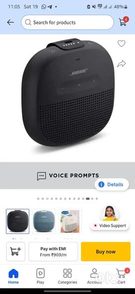 Bose Soundlink Micro Bluetooth speaker, under warranty