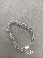 Men's silver bracelet