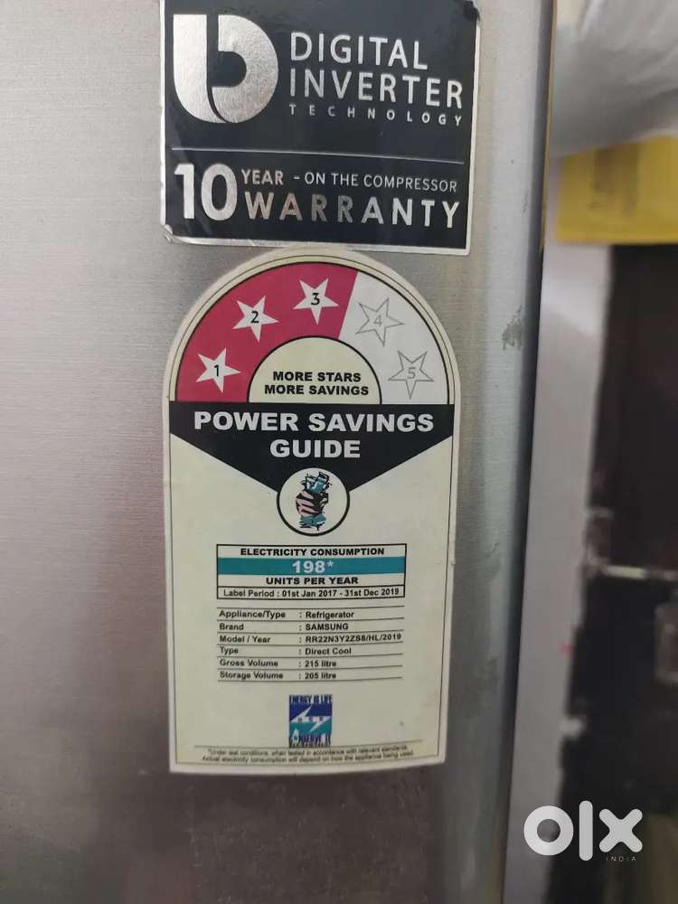 Single door fridge