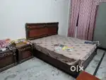 Fully furnished 2 room set attached kichen washroom, two side open