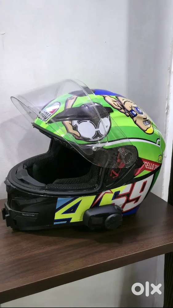 AGV k3 Sv with sena 5s intercom