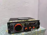 Speaker with amplifier