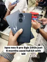 Vip gadgets iqoo neo 9 pro 8gb 128Gb