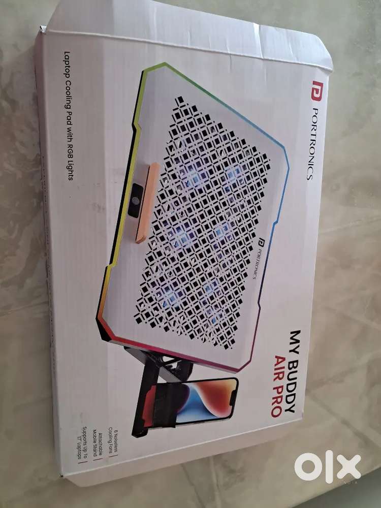 Portronics laptop stand brand new.