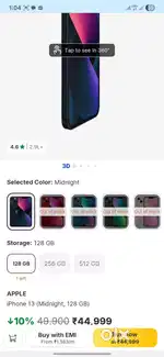 I phone 13 128gb