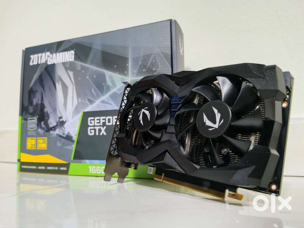 zotac gtx 1660 super 6gb gpu graphics card for gaming pc computer cpu