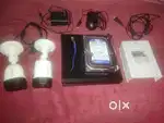 Cp plus 8channel full hd dvr 2cp plus camera wd 320gb hdd cp plus smps