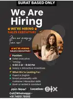Online sales executive