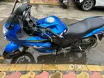 Blue colour good condiction bike