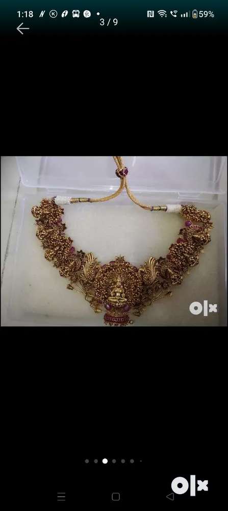 Temple Jewellery set