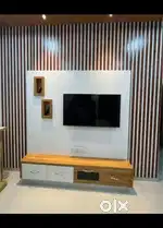 फलेट में मोडयुलर फर्नीचर कलरकाम पीओपी बना देंगे