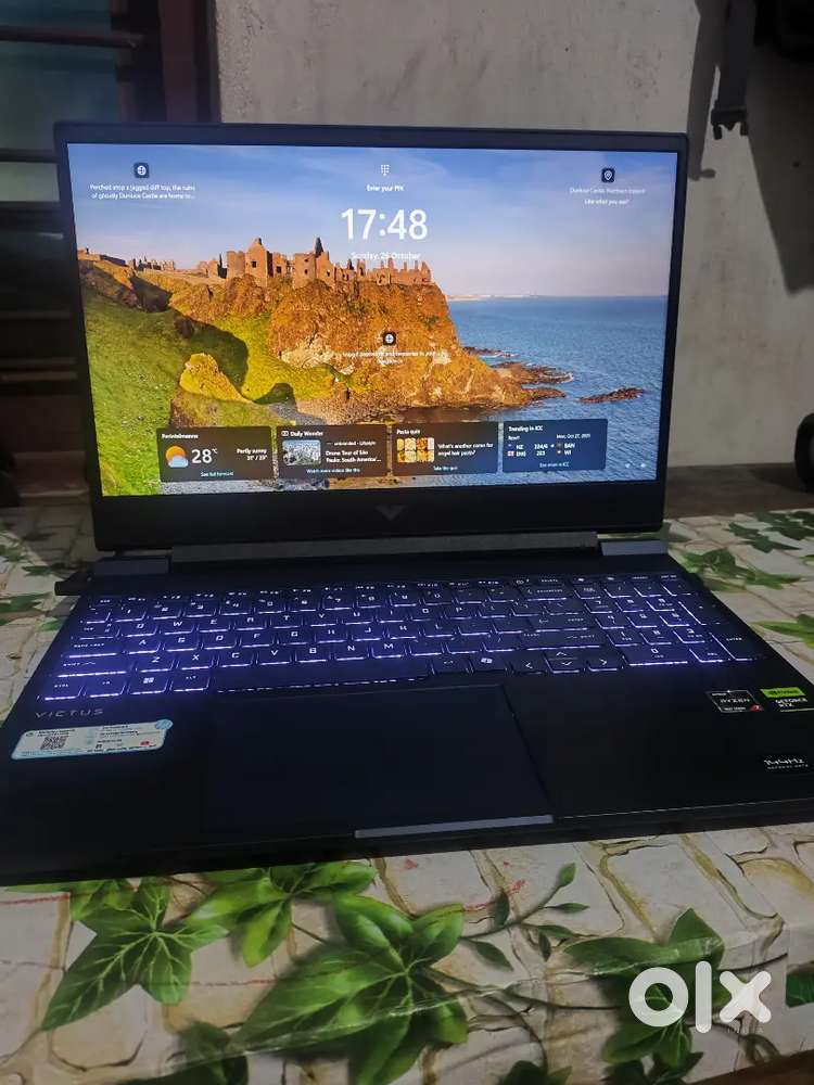Hp victus gaming laptop RTX 3050 6gb