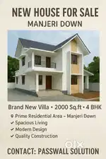 NEW 4 BHK HOUSE SALE MANJERI