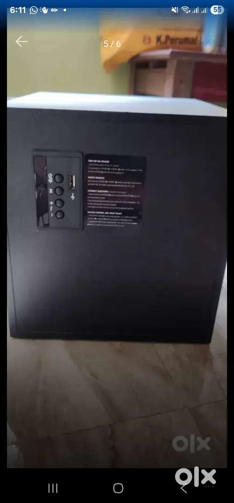 Jbl 2.1 speakers with woofer rgb