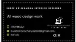 All types of wood disign work interiors designer