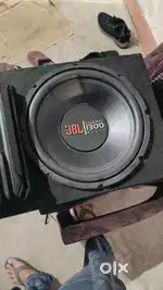 Car bass tube jbl  and sony amplifier