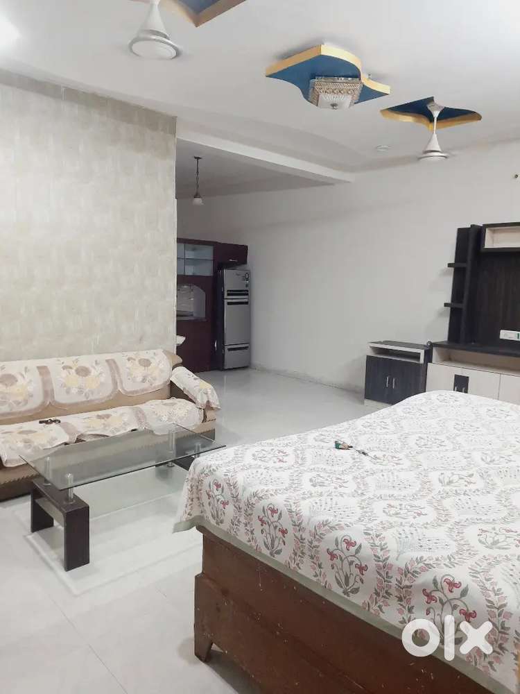 Fully furnished flat in just 2549999 Society patta