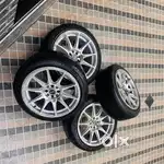 Imported 17inch Alloys with Tyres