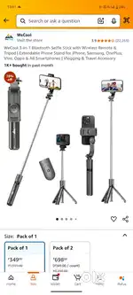 selfie stick tripod