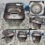 &₹#45& black turbo drum lg fully automatic washing machine