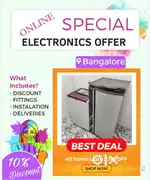 10% OFF ON WASHING MACHINE &REFRIGERATOR COMBO[Limited period Offer]