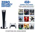 PS5 on rent at 0 deposit