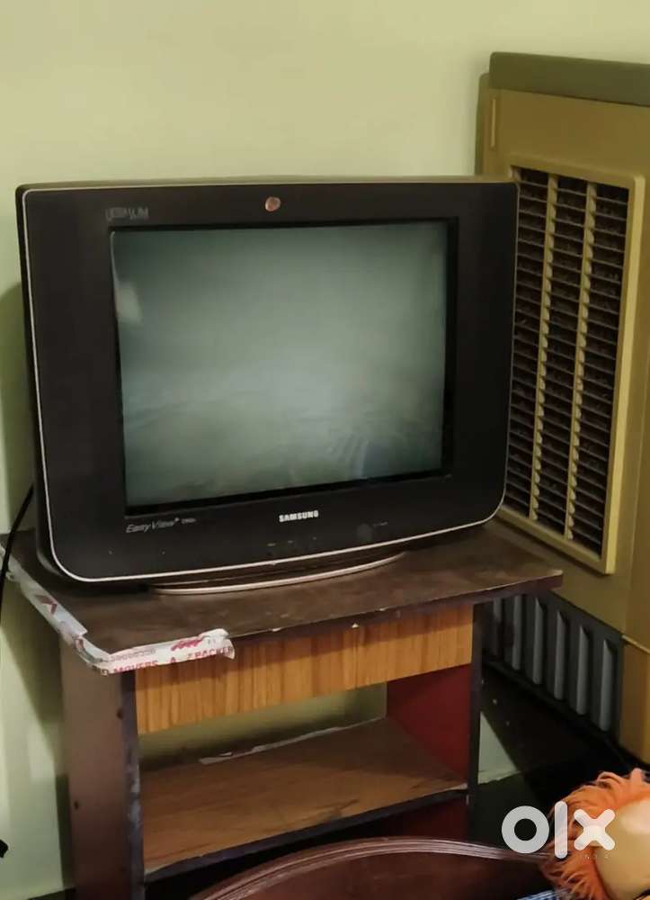 Samsung TV with stand