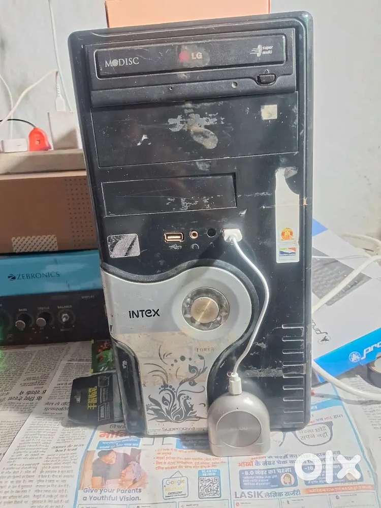 INTEX PC i5 4th gen Computer with monitor